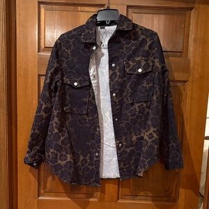 SHEIN Black and Brown Utility Jacket